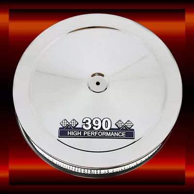 Chrome Air Cleaner For Ford 390 FE Engines With 390 High Performance Emblem • $101.15