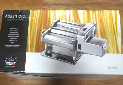 Marcato Atlasmotor Pasta Machine - Pastadrive - Boxed • $230