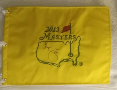 ADAM SCOTT Signed 2013 Masters Flag PGA   • $249.95