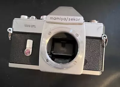 MAMIYA/SEKOR 1000 DTL 1970 Vintage Film Camera UNTESTED No Lens • $13.96