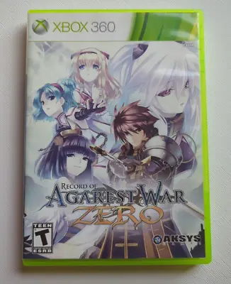 $14.99 • Buy Record Of Agarest War: Zero (Microsoft Xbox 360) Complete! Authentic - Tested