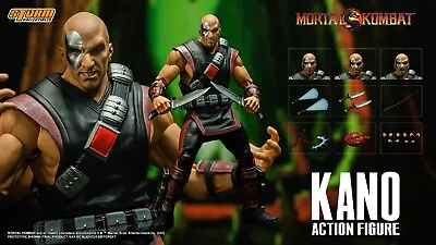 Preorder Storm Toys DCMK13 Mortal Kombat 6  KANO Three Heads Figure Model Toy • $108.99