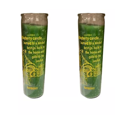 2 Bayberry ( For Luck & Prosperity ) Candle / Veladora De Dinero Money • $19.99