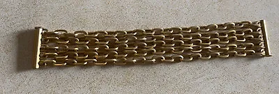 MJ Savitt Gold Washed Sterling Silver Multi Chain Bracelet HTF  • $225