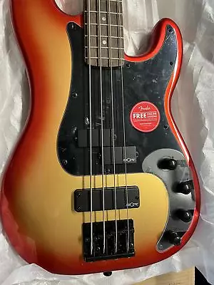 Used Squier Contemporary Active Precision Bass PH - Sunset Metallic W/ Laurel FB • $675.86