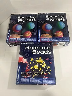 Thames & Kosmos STEM Experiment Kit Molecule Beads & Two Bouncing Planets -New • $40