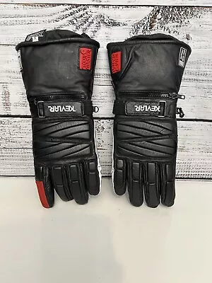 Tour Master Insulated Motorcycle Gloves Leather Size S • $36