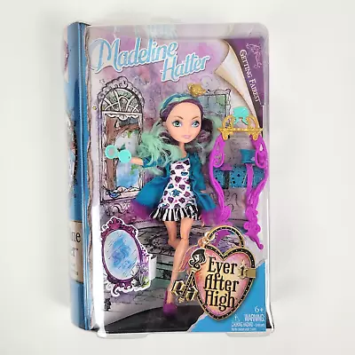 Ever After High Madeline Hatter GETTING FAIREST Doll 2013 Mattel New In Box • $85