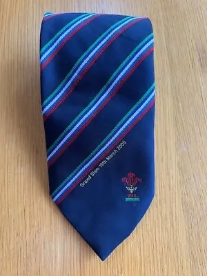 Wales Rugby Grand Slam 2005 Comemorative Tie • £7.99