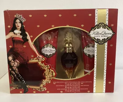 £12.99 • Buy Katy Perry Killer Queen 30ml Edp , Shower Gel 75ml & Body Lotion 75ml