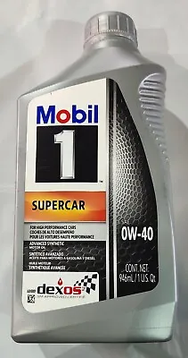 2020-23 Corvette C8 Mobil 1 Supercar 0W-40 Oil Change Kit SHIPS FREE • $17.99