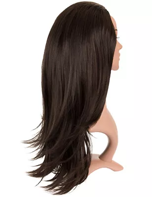 Koko Angelina Half Head 3/4 Wig Reversible 2 In 1 Straight Or Flicky 26-28″ Long • £21.90