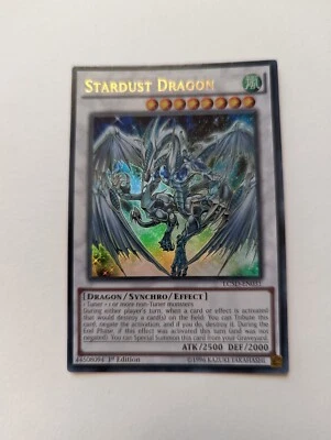 £12 • Buy YUGIOH Stardust Dragon ULTRA Rare 1st Edition LC5D-EN031