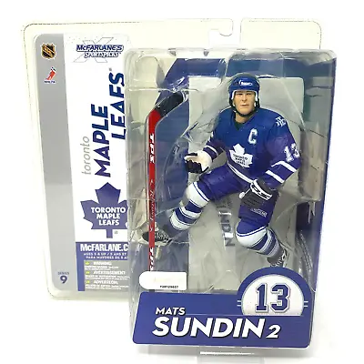 Mcfarlane NHL Mats Sundin Toronto Maple Leafs Chase Blue Jersey Series 9 Figure • $50.83