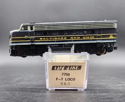 Life Like N Scale Baltimore & Ohio B&O F-7 Locomotive 7750  • $24.99