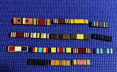 Vintage Lot Of  18 US Military Ribbon Bars  • $0.99