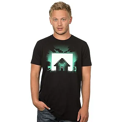 Minecraft Minecraft Glow-In-The-Dark Survival Premium Adult T-Shirt - Mojang  • $19.99