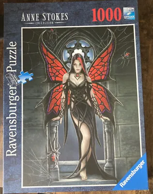 1000 Piece Jigsaw Puzzle. Anne Stokes Gothic Butterfly  • £14.95