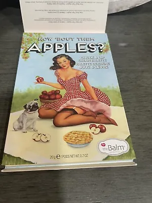 TheBalm “How About Them Apples” 6 Cheek & Lip Palette De Creme 20g PODS 0.7 OZ • $18