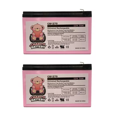 Schwinn S200 12V 7Ah Replacement Electric Scooter SLA Battery - 2 Pack • $37.99
