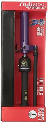 HOT TOOLS 2108 Nano Ceramic Marcel Curling Iron Black/Purple 1 Inch • $29.77