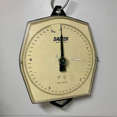 Salter 235 10 S Mechanical Hanging Weighing Scales Max 5kg Made In England • £34.99