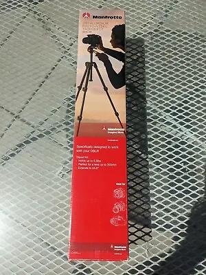 Manfrotto 390 Series Tripod Model MK393-HM T2225848 3-Stage Height Swivel Head. • $80