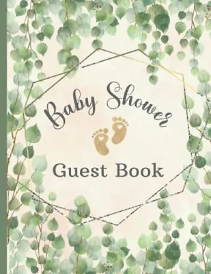 £11.81 • Buy Baby Shower Guest Book Floral Guestbook For Newborns With Baby Predictions Wi...