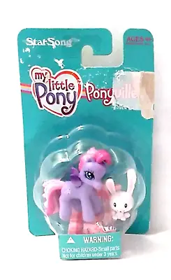 Hasbro My Little Pony StarSong Toy Figure W/ Bunny 2008 Mini Ponyville New • $20.36