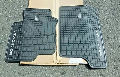 New OEM 1998-2003 Lincoln Navigator Floor Mats Front Ebony F85Z-7813086-GA • $69.99