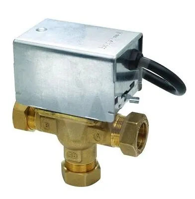 Honeywell V4044c1288 22mm 3 Port Diverter Valve ( 3 Wire ) • £124.95