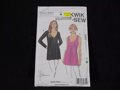 Kwik Sew Dressmaking Sewing Pattern~women's Stylish Tops~sizes Xs-xl New • $6.50