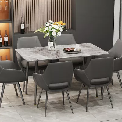 $275.92 • Buy 80CM/120CM Dining Room Kitchen Table Dinette Breakfast Nook W/ Heavy Slate Top
