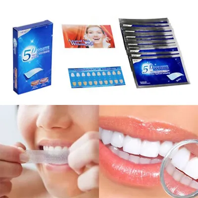 $13.93 • Buy 5D Gel Teeth Whitening Teeth Sticker Bleaching Tool Teeth Whitening StickerY KP