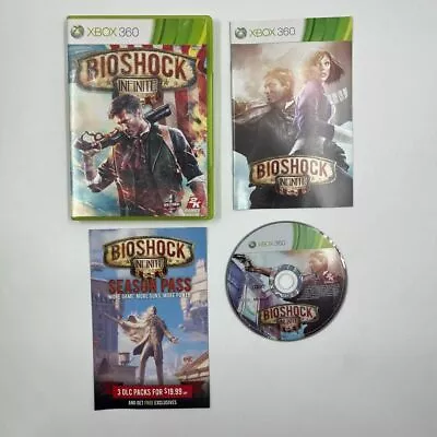 BioShock Infinite Xbox 360 Game + Manual PAL 17m4 • $7.95