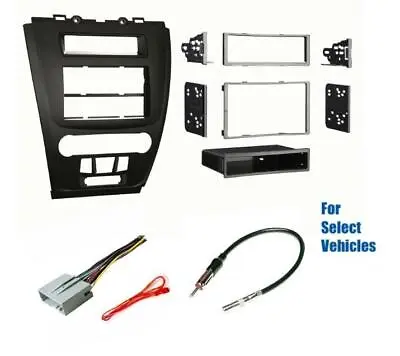 Car Stereo Radio Install Dash Kit Combo For 2010-2012 Ford Fusion Mercury Milan • $54.95