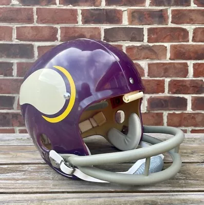 Vintage Riddell Kra-Lite TK2 Suspension Football Helmet  Vikings Fran Tarkenton • $895.95