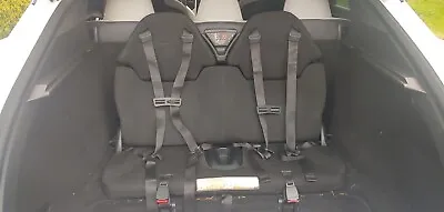 ✅ 12 13 14 15 16 OEM TESLA Model S 3rd Third Row Rear Facing Child Jump Seats • $1100