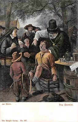 Jan Steen Dutch Artist Image ~ The Tooth Puller Dentist At Work ~ 1907-20 • $11.49