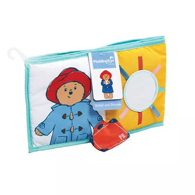 Paddington Bear Activity Sensory Toy Unfold And Discover With Baby Rattles New • £11.39