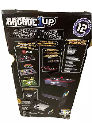 Arcade1Up Pac-Man Projektor Arcade 12-in-1 With Standup Game Pedestal NEW • $269.99