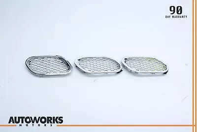 03-12 Maserati Quattroporte M139 Front Left Driver Bumper Grille Set Chrome OEM • $94.50