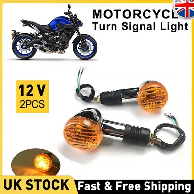 Motorcycle Bullet LED Turn Signal Light Indicators Lamp For Harley Motorcycle UK • £14.99