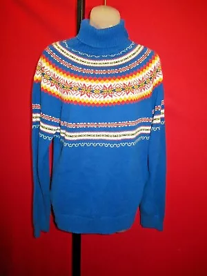 ~~PENDLETON MEN'S Southwestern Indian Blanket Cowell Neck Sweater Sz Large~~ • $149.99