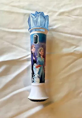 Disney Frozen 2 II Magical Sing Along Flashing Light Up & Singing Microphone • $12.97