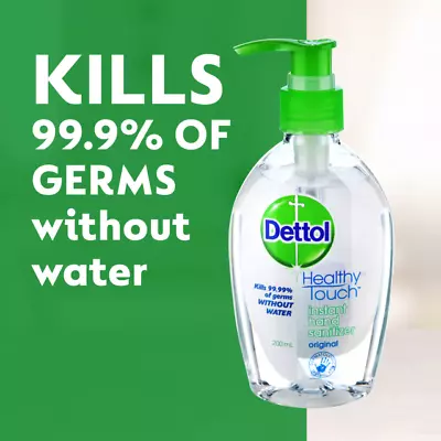Dettol Original Instant Hand Sanitiser 200ml Kills 99.99% Germs ✅ Free Postage ✅ • $12.98