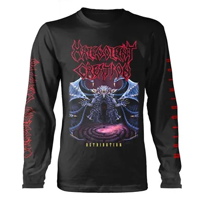 Malevolent Creation Retribution Black Long Sleeve Shirt NEW OFFICIAL • $40.29