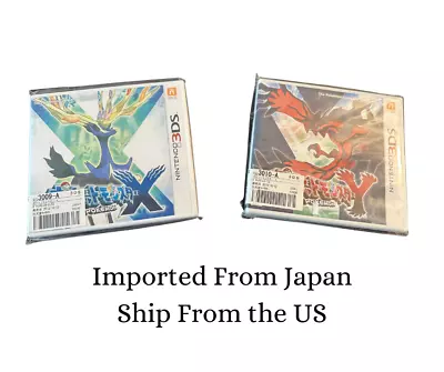 $41.39 • Buy Pokemon Games 3Ds X And Y, Authentic Directly From Japanese Game Shop-USA Seller