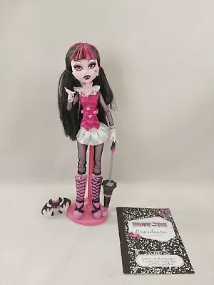 2009 Monster High Wave 1 First Release Draculaura Diary & Pet Bat 1st Wave • $199.99