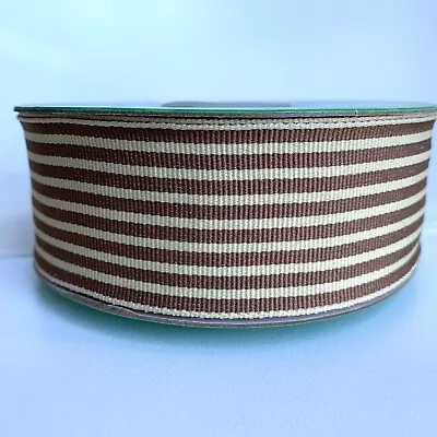 £1.80 • Buy Stylish Striped Grosgrain Ribbon Trim Floristry Sewing Craft Wedding Christening